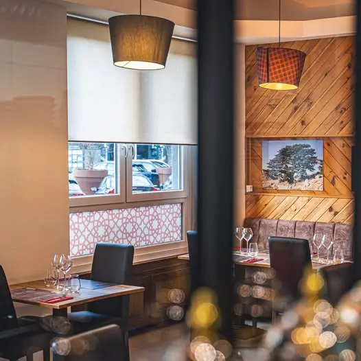 Intérieur du restaurant Zyara