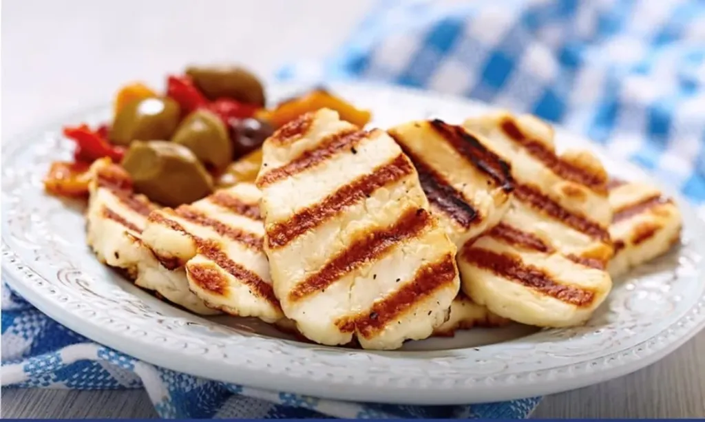 Halloumi grillé